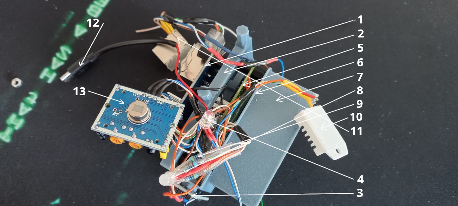Detailed Electrical Component Map
